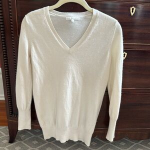 Cream cashmere sweater. Barely worn